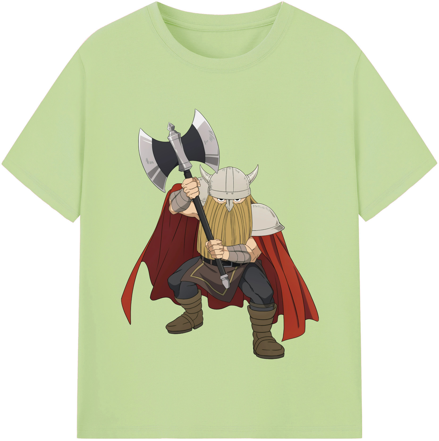 （画像用） 葬送のフリーレン Frieren 綿100％半袖Tシャツ（フロントプリント）